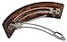 Parcelona French Golden Touch Curved Tortoise Shell Strong Grip Celluloid Automatic Large Volume Hair Clip Hair Barrette