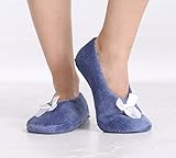 Pembrook Fuzzy Soft Coral Fleece Slippers - Slip On House Slippers for adults, women, girls