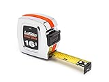 Crescent Lufkin 1" x 16' Legacy Series Chrome Case Yellow Clad Tape Measure - L916