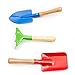 Fun Central AY972 8.5 Inches 3-Piece Garden Tool Set, Small and Mini Garden Tools, Children Gardening Tools, Gardening Tool Kit, Garden Tools For Kids