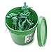 Well Pack Box Green Bucket of 24 Giant Army Men Tall Action Figures Soldiers Perfect for Sandbox Bathtub Party
