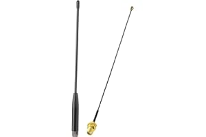 Bingfu LoRa Meshtastic 915MHz Whip Antenna 7.68" 19.5cm - SMA Male Connector with Cable High-Gain Antenna for LoRaWAN Meshtas