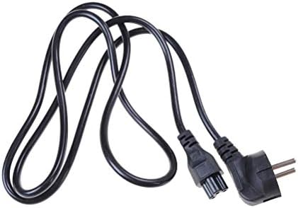 JPONLINE 1.5M C13 IEC Kettle 90 Right Angle Degree to European 2 pin Round AC EU Plug Power Cable Lead Cord PC 150CM