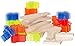 Brackitz Creator: 42 Piece Set - Imagination Set and Wood Building STEM Toy