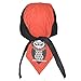 Cotton Bandanas / Dew Rag / Skull Cap / Cycling Cap /Beanie /Adjustable Hat/Head Scarf /Chemo Caps / Fits under Helmets. Perfect for Running, Motorcycling,Biking, Football,Pack of 6, SD5, One Size