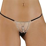 RwalkinZ Women's Pearl Toys G String Toys Lingerie Sexy Thongs T Back Panty