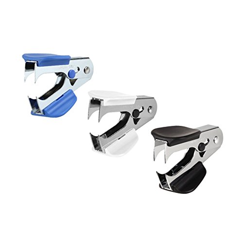 Ipienlee Staple Removers Standard Office Staple Removal Tool, Black, Blue, Gray, Pack of 3 - Thumbnail 5