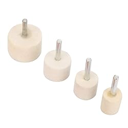 5 Set of Cerium Oxide Powder and 4Pcs Wool Felt