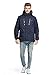 OutdoorMaster Men's 3-in-1 Ski Jacket - Winter Jacket Set with Fleece Liner Jacket & Hooded Waterproof Shell - for Men (Deep Blue,XXL)