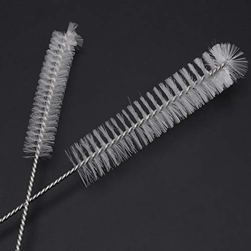 Yesbaby 2Pcs Stainless Steel Washing Brush for Cleaning Aquarium Fish Tank Filter Water Pump Tube