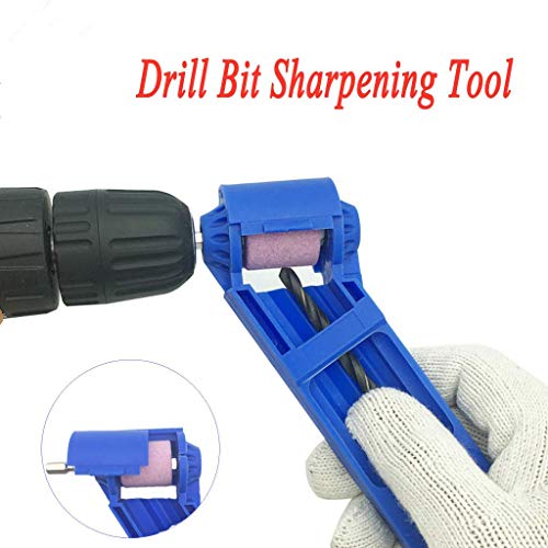 Diamond Hand Drill Bit Sharpening Tool Portable Drill Bit Grinder ron-based Bit for Grinding with Wrench
