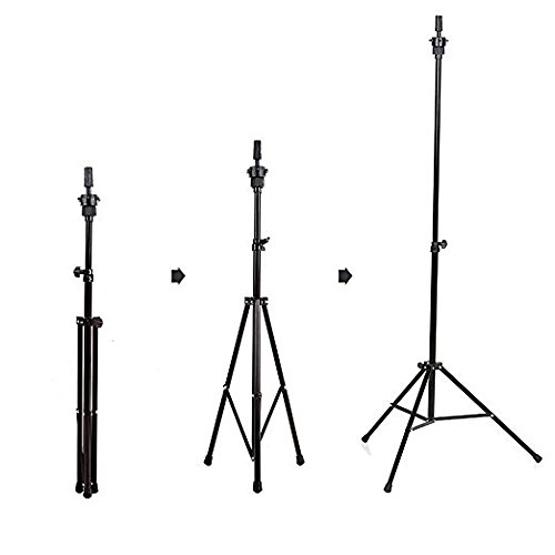 Aobiny Wig Mannequin Head Tripod Stand With Carry Bag For Cosmetology