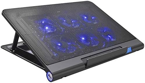 AICHESON Laptop Cooling Pad 6 Fans 1000PRM for 17.3" Laptops