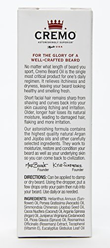 Cremo Beard Oil Forest Blend - Image 3