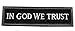 Horizon In GOD We Trust - Tactical Morale Patch - Black
