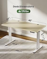 Marsail Electric Standing Desk Adjustable