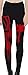 Sister Amy Women's High Waist Pattern Printted Ankle Elastic Tights Legging