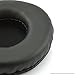 Geekria QuickFit Protein Leather Replacement Ear Pads for Sony DR-BT101, ZX300, ZX100, DR-ZX102DPV, S500 Headphones Ear Cushions, Repair Parts (Black)