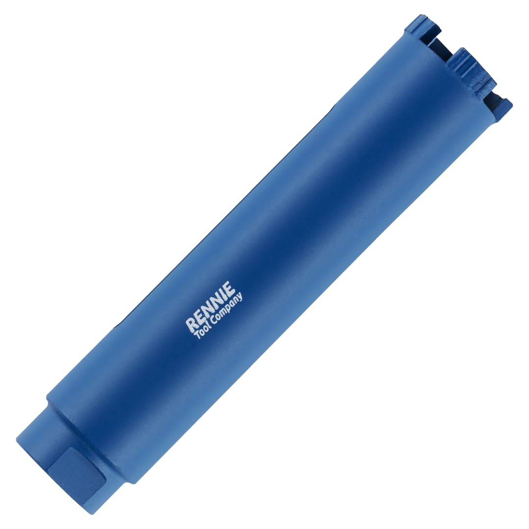 32mm x 150mm Long Diamond Core Drill Bit. To Be Used In Concrete Masonry Brick Block Stone Granite. Diamond Drill Bit Core Drill. 1/2" BSP Thread. For Wet Or Dry Drilling