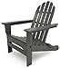 Trex Outdoor Furniture by Polywood TXA53SS Trex Outdoor Furniture Cape Cod Folding Adirondack Chair, Stepping Stone