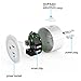 Smart Plug Mini Outlet, Vexverm Wireless WiFi Switch Smart Timing Socket, No Hub Required, Works with Amazon Alexa, Remote Control your Devices from Anywhere