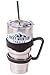 4 Bend Stainless Steel Straws for Rocky Mountain 30 Ounce Double-Wall Tumbler Vacuum Cup - CocoStraw Brand Drinking Straw TV (4 Straws + Lid + Handle)