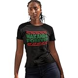 iApparel Wakanda Forever Women Black Shirt