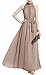 Yacun Women's Chiffon Bridesmaid Dress Long Party Evening Maxi Gown Dresses