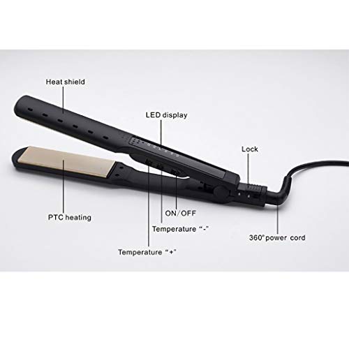 Sonmer Professional Heating Steam Flat Iron Wand Ceramic Wet Dry 2 in 1 Hair Straightener for All Hair Types - Thumbnail 5