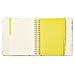 Kate Spade New York Recipe Book with 7 Tabbed Sections and Recipe Card Sleeves, Recipe Organizer Includes Notes Pages and Blank Recipe Pages, Lemon