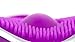 IntiMate Silicone Pleasure Ring - Vibrating Cock Ring - Waterproof USB Rechargeable Penis Ring Vibrator - Sex Toy for Couples - 1 Year Warranty -For Him and Her - Medical Grade Silicone (Purple)