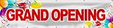 Wall26 Grand Opening Banner Sign Store Signs Flag - 24x96