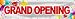 Wall26 Grand Opening Banner Sign Store Signs Flag - 24x96