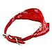TOOGOO Adjustable Pet Dog Cat Bandana Scarf Collar Small Size Red