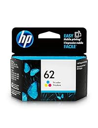 HP 62- Cartucho de tinta tricolor original (C2P06AN).