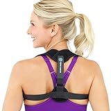 Core Thrive Posture Brace for Women & Men - Comfortable and Easy to Use Upper Back Posture Corrector for Thoracic Kyphosis, Scoliosis, and Neck Pain Relief - Improve Posture and Align Your Spine