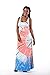 Doris Apparel Women's Boho Sleeveless Tie-Dye Maxi Dress Tank dress