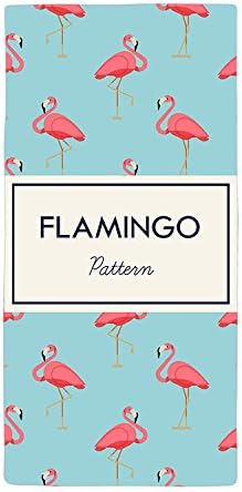 Pretty Flamingo Pattern Beach Pool Towels 20 X 40 Inch