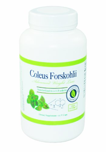 BodySuperior Coleus Forskohlii Extract - High Potency Advanced Weight Loss | Standardized to 20% Forskolin | 100% Pure Premium Coleus Forskohlii Root Extract | 125mg - 120 veggie capsules
