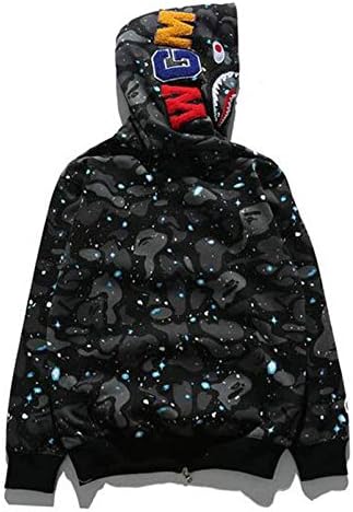 Mens Ape Bape Hoodies Sweatshirt Fashion Casual Coat Outdoor Hip-Hop Funny Tops