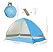 Rhorawill Automatic Pop Up Beach Tent: 2-3 Persons, Easy Set Up, Durable Stable Shade Shelter With Sun UV Protection For Privacy At The Seaside, Park, Yard, Lightweight And Easy To Fold Canopy, Blue