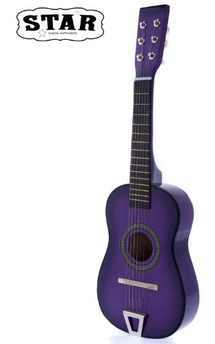 image for Star MG50-PL Kids Acoustic Toy Guitar 23-Inch, Purple