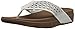 FitFlop Women's Leather Lattice Surfa Floral FLIP Flops
