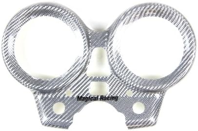 VTR250 CB400SF Revo NC42 Honda Magical Racing silver carbon Meter Cover