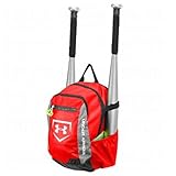 Under Armour Hustle Junior Bat Pack , Scarlet 