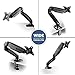 ONKRON Monitor Desk Mount for 13 to 27-Inch LCD LED OLED Screens up to 14.3 lbs G80 Blackthumb 1