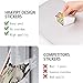 Vsco Stickers for Water Bottles, 50 Pcs Hydro Flask Stickers Cute Waterproof Aesthetic Laptop Luggage Stickers for Girls Teens Kids