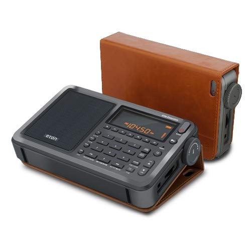 ETON ELITE EXECUTIVE MINI SHORTWAVE RADIO,DIGITAL,4-1/8″ H