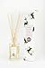 Natural Reed Diffuser Set by DANI Naturals - Inviting Vanilla Scented - Aromatherapy Essentials Oils - Alcohol Free - 10 Diffuser Sticks - 3.5 Ounce Glass Bottle