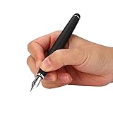 JinHao X750 Fountain Pen Matte Frosted Deluxe Black Extra Fine Nib (F)
